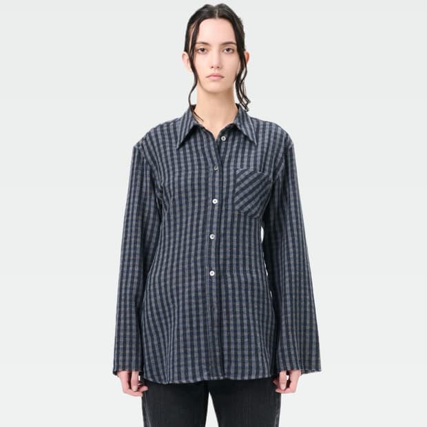 [32]아워레가시 DAISY 체크 셔츠