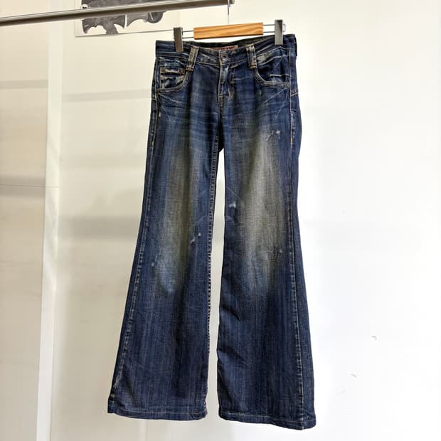 DRIVE JEANS 벨바텀 데님팬츠