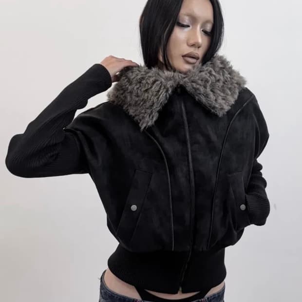 도그마엑스 퍼 가죽자켓 판매