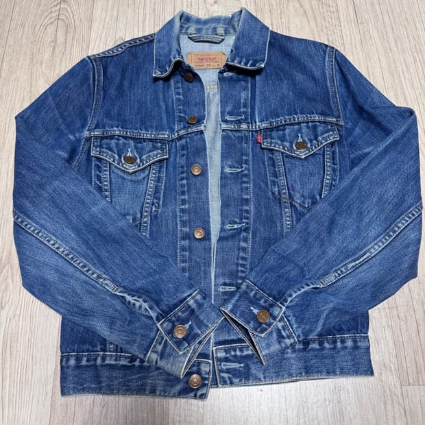 리바이스 청자켓 s사이즈