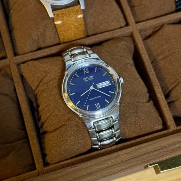 시티즌 에코드라이브 청판 숫자한자판