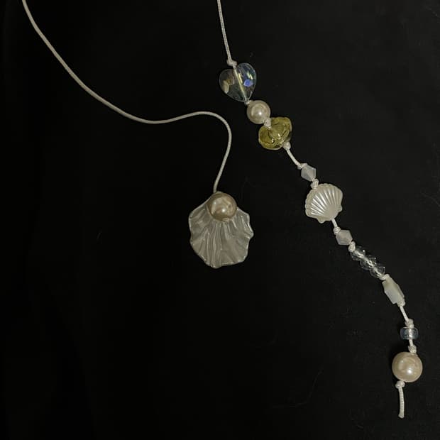 Sea shell 끈갈피 책갈피