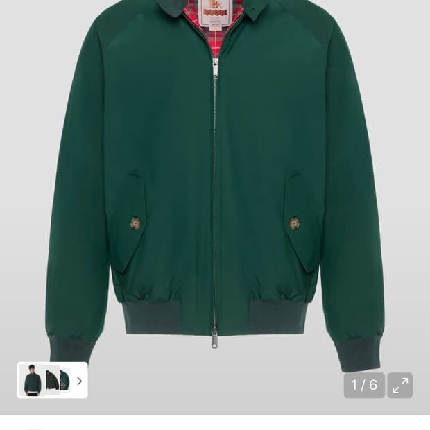 바라쿠타 g9 헤링턴 자켓 44(105-110)