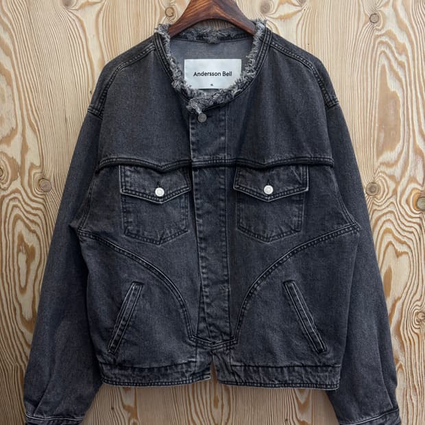 앤더슨벨 레셔 웨스턴 데님 자켓