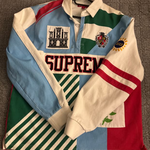 슈프림 럭비 티 XL