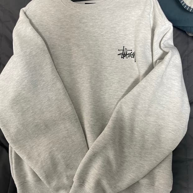 스투시 베이직 맨투맨 M