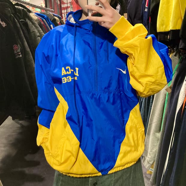 [IM] 나이키 아노락 바람막이 블루