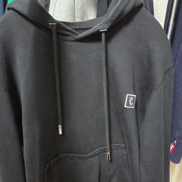 우영미 백로고 후드티 46사이즈(95~100)