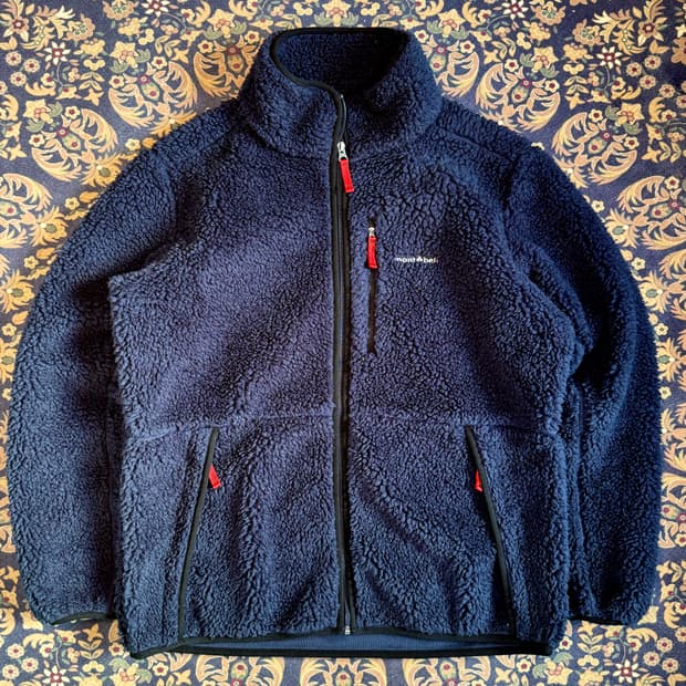 몽벨 플리스 집업 