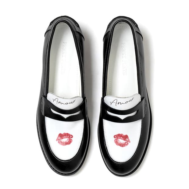 [GD 착용] 페니플레이트 키스 로퍼 