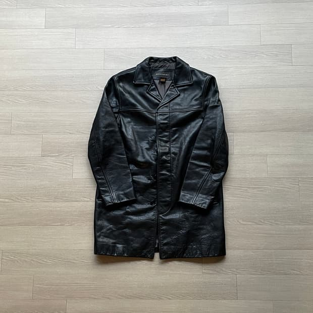 바나나 리퍼블릭 레더 카코트 gap carcoat