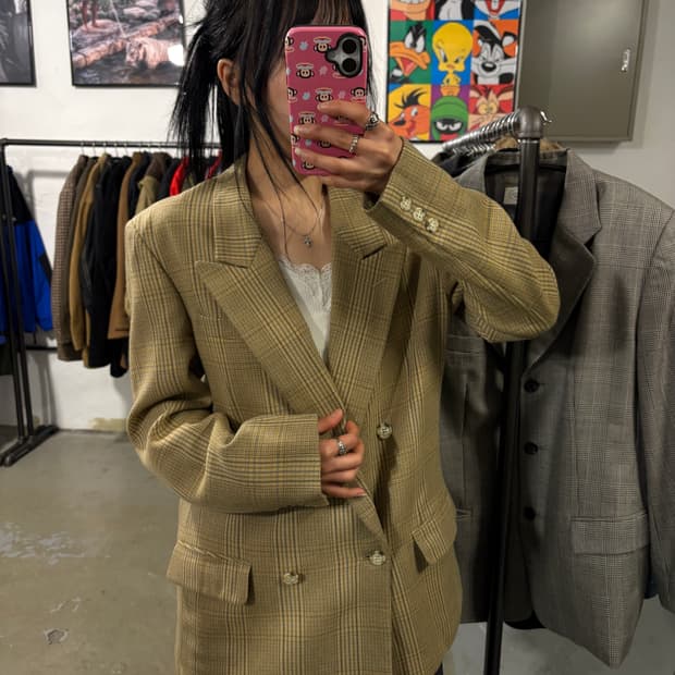 일제 빈티지 블레이저 자켓