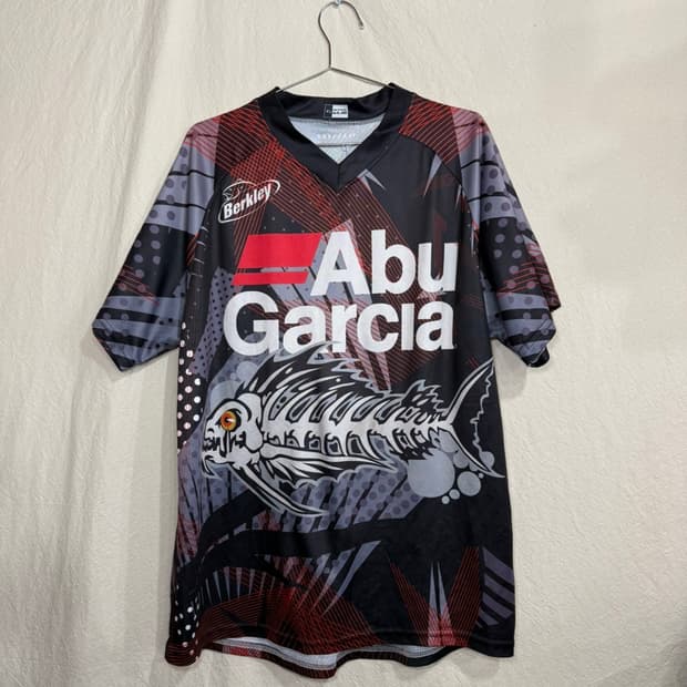 VINTAGE abu garcia 풋볼져지 블록코어 유니폼