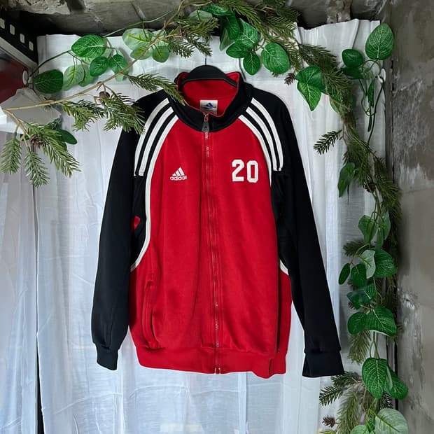 아디다스 y2k 집업 