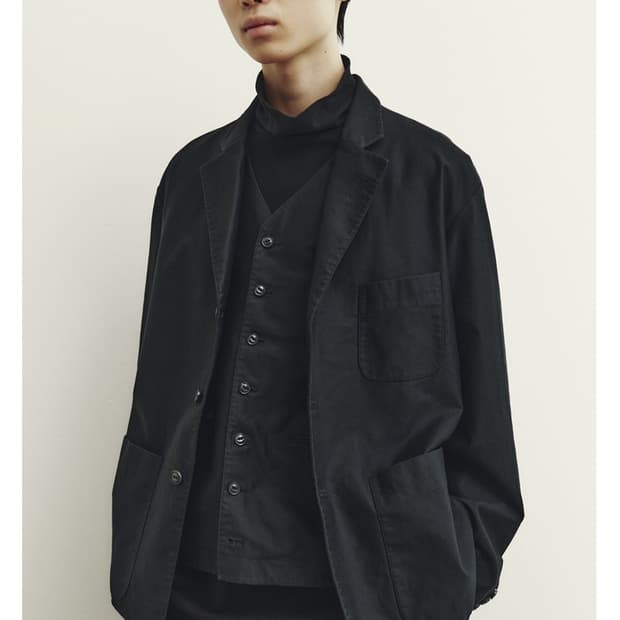 유스 몰스킨 블레이저 L