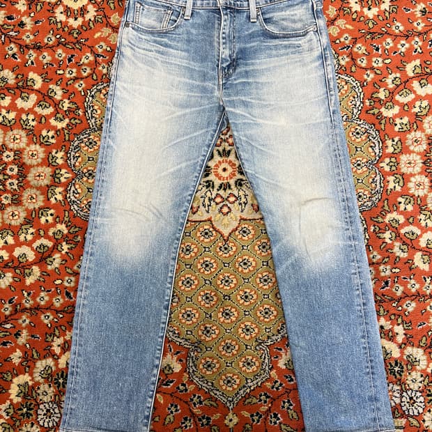 [30] LEVIS 리바이스 JAPAN bigE 블루탭 502 데님팬츠