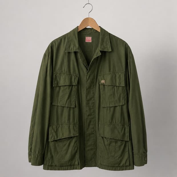 HINSON cotton jungle fatigue jacket