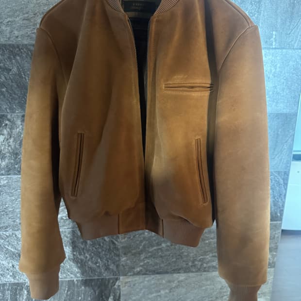 버드노트 스웨이드 자켓 40