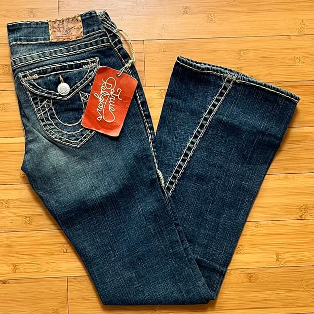 트루 릴리전 JOEY SUPER T 데님팬츠 SEAT 34