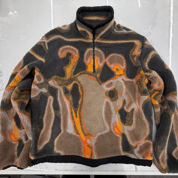 Diesel 오버사이즈 하프짚업 맨투맨