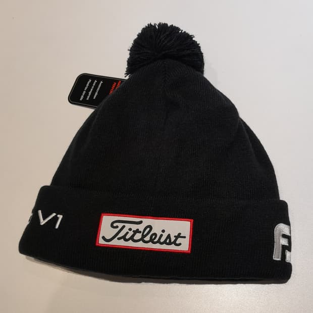 💥(새상품) 타이틀 리스트 비니 (블랙)
