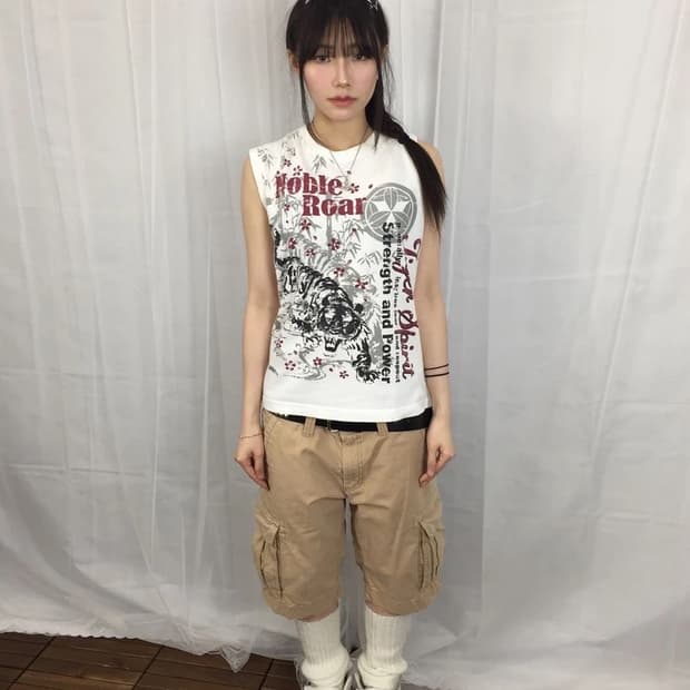 Jpn Tiger Sleeveless Tee