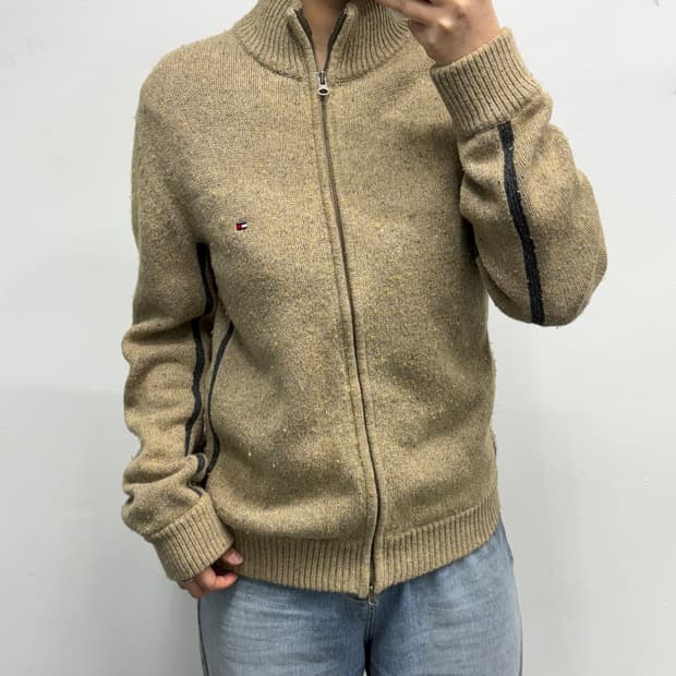 [M] 타미힐피거 니트집업