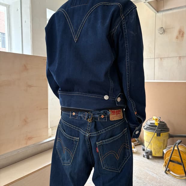 리바이스 902 타입 1 신치백 데님