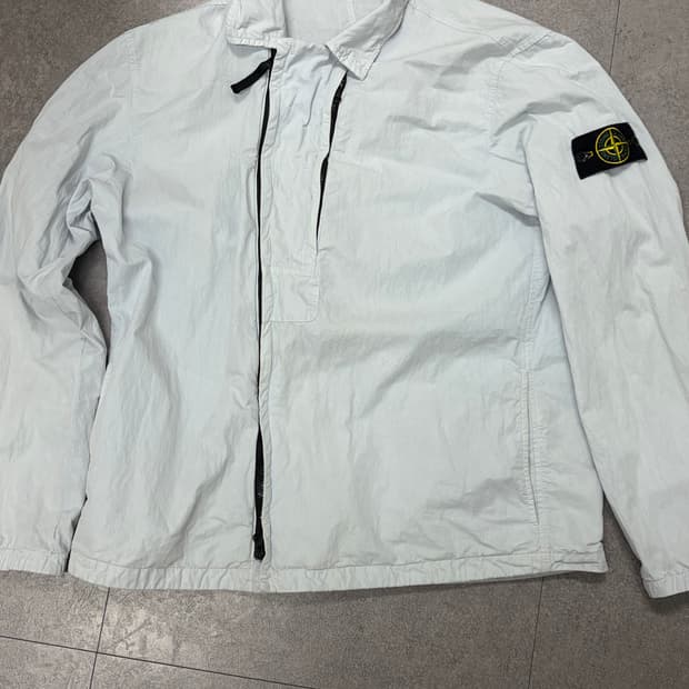 스톤아일랜드 히든 지퍼 셔츠 XL 