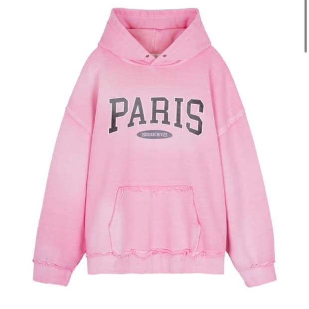 [셋업일괄] 2000아카이브 후드 셋업 핑크SOUVENIR PARIS