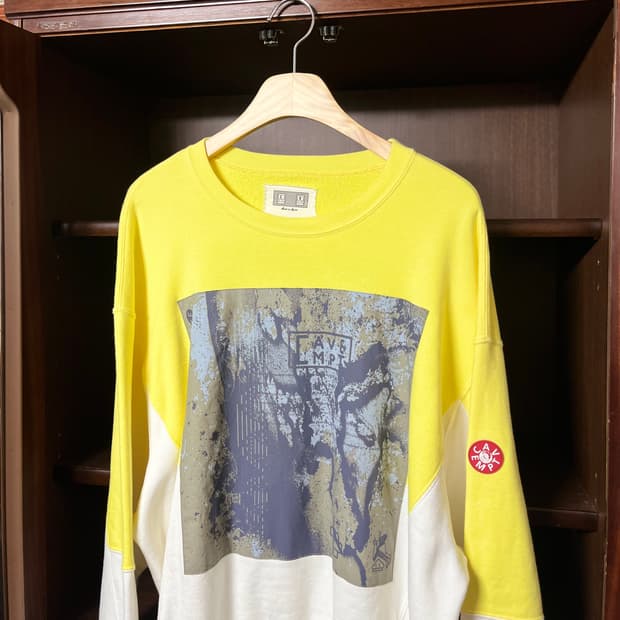 Cav Empt white light crew neck 