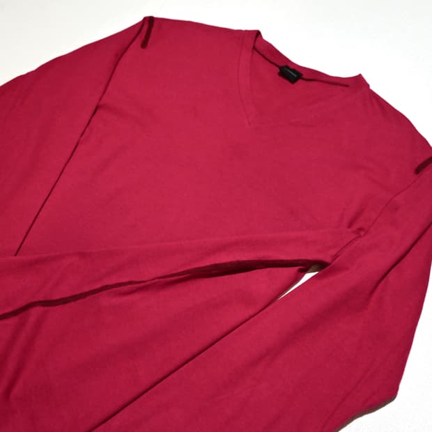 Jil sander 02SS velvet long sleeve