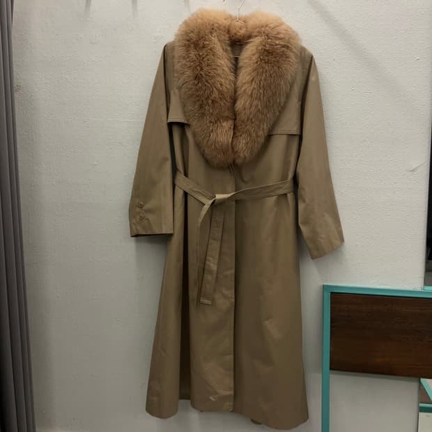 카라퍼 내피 롱코트