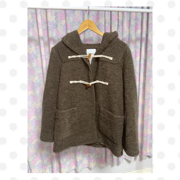 니코앤드 브라운 울 더플 코트