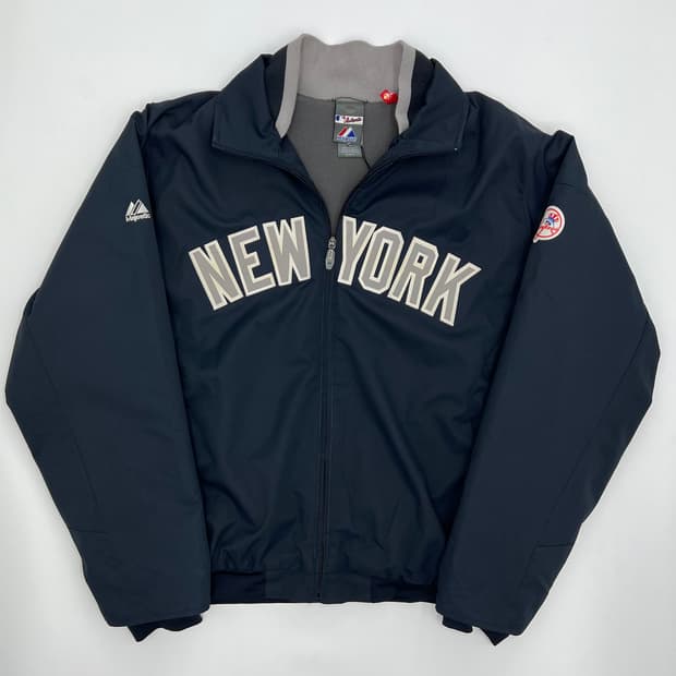 마제스틱 뉴옥 나일론 베이스볼 자켓