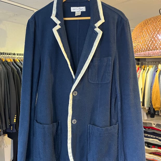 꼼데가르송 파이핑 블레이져(프랑스제)