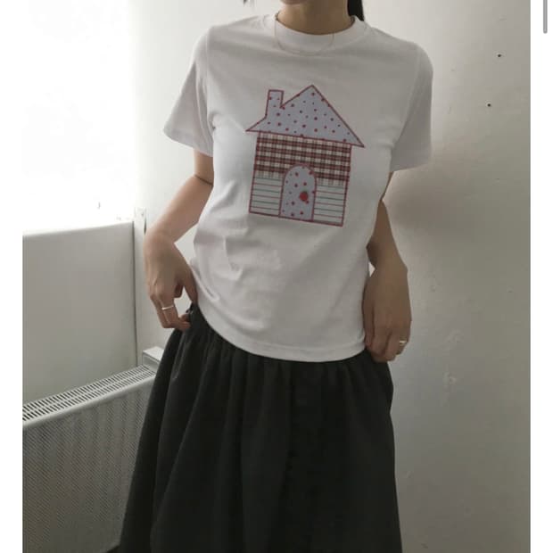 피에브레 summer house tee 반팔