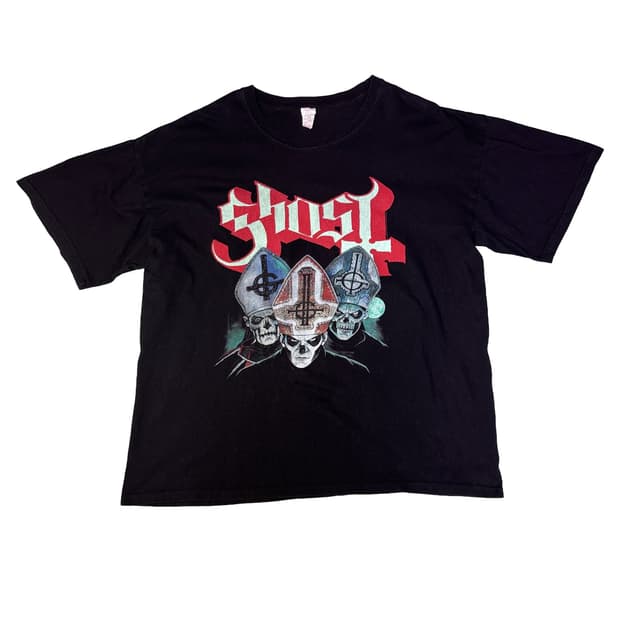 빈티지 고스트 Ghost 밴드티 XL