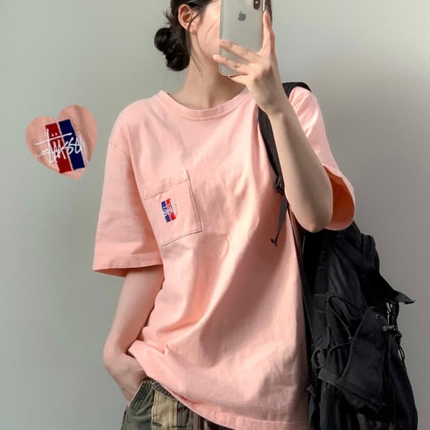 스투시 반팔티