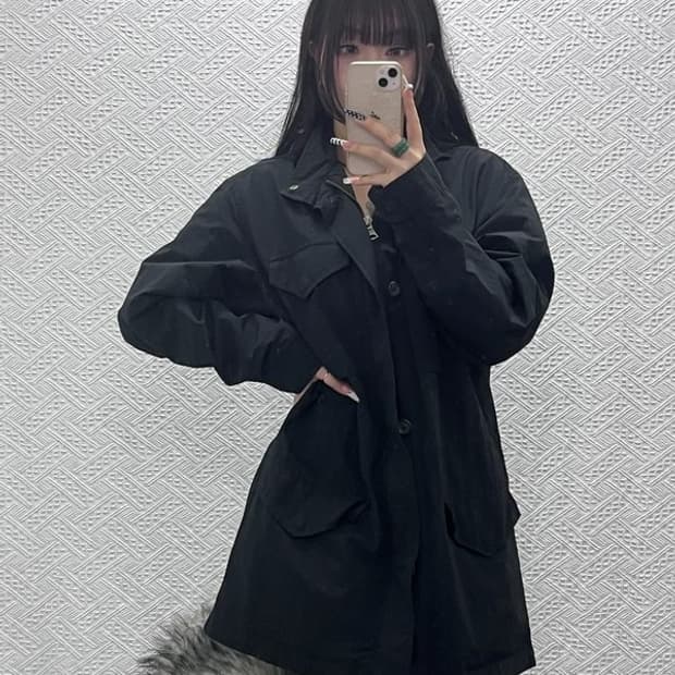 폴로 랄프로렌 빈티지 모던캐주얼 트러커 미디 자켓 L C10413