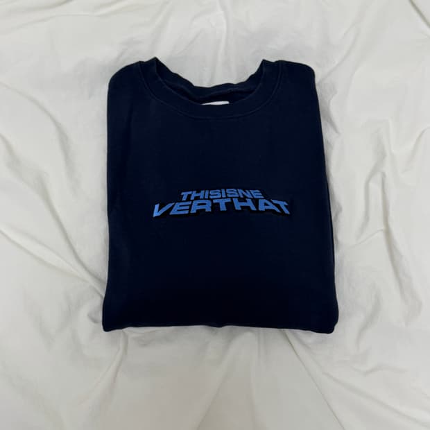 thisisneverthat sweatshirts (navy)