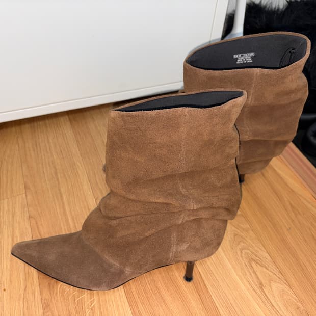 자라 셔링 숏부츠