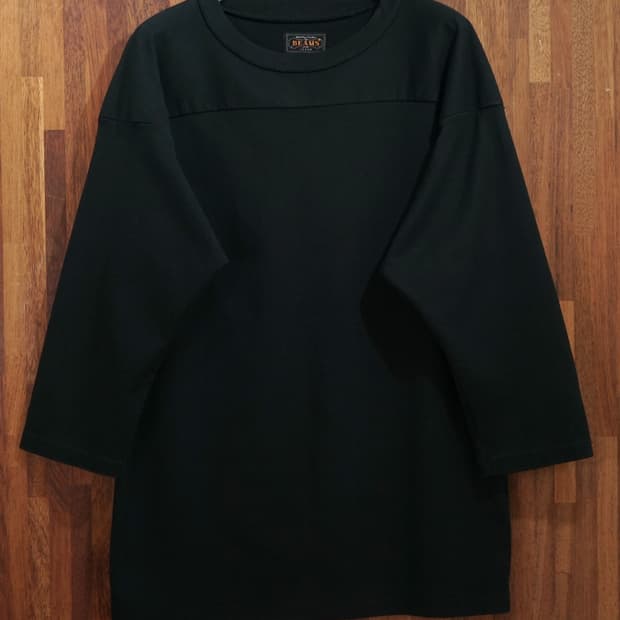 BEAMS PLUS 미디엄 슬리브 스웻셔츠 