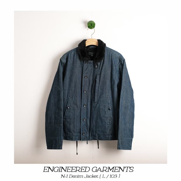 엔지니어드가먼츠 데님 N-1 덱자켓 L(103)사이즈