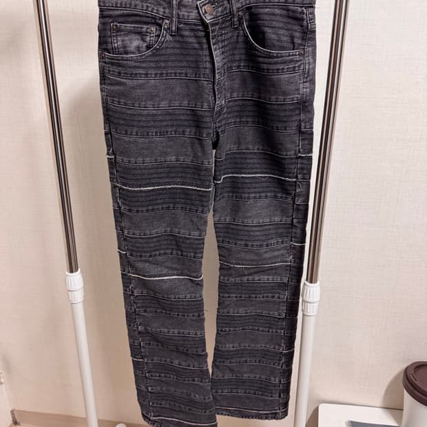 히스테릭 글래머 하기 패치워크 데님 팬츠