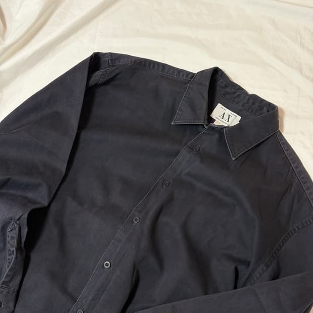 [M] 아르마니 익스체인지 코튼 셔츠