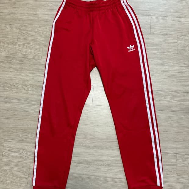 [M]아디다스 조거팬츠 레드