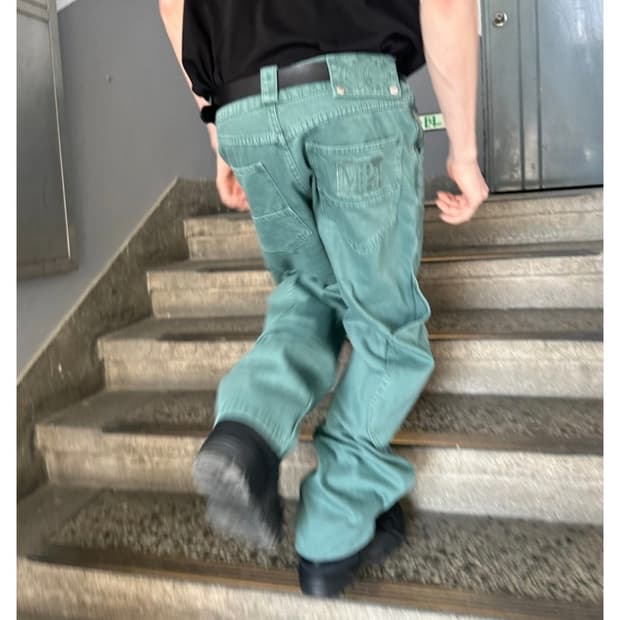 [S] MPa CALF POCKET PANTS (EMERALD)