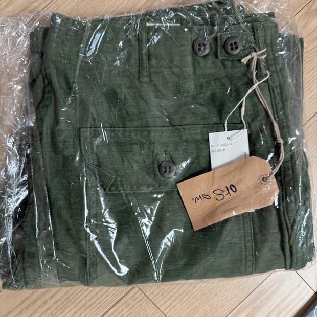 오어슬로우 orslow 퍼티그 팬츠 오리지널 레귤러 2사이즈