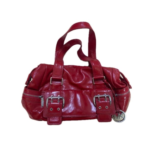 Vintage 마이클코어스 레드 토트백 y2k 베를린코어 갸루